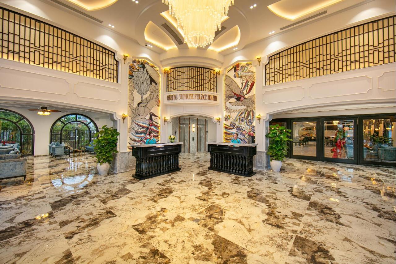 Grand Sunrise Palace Hoi An- A Luxury Indochine Hotel & Spa Exterior foto Lobby