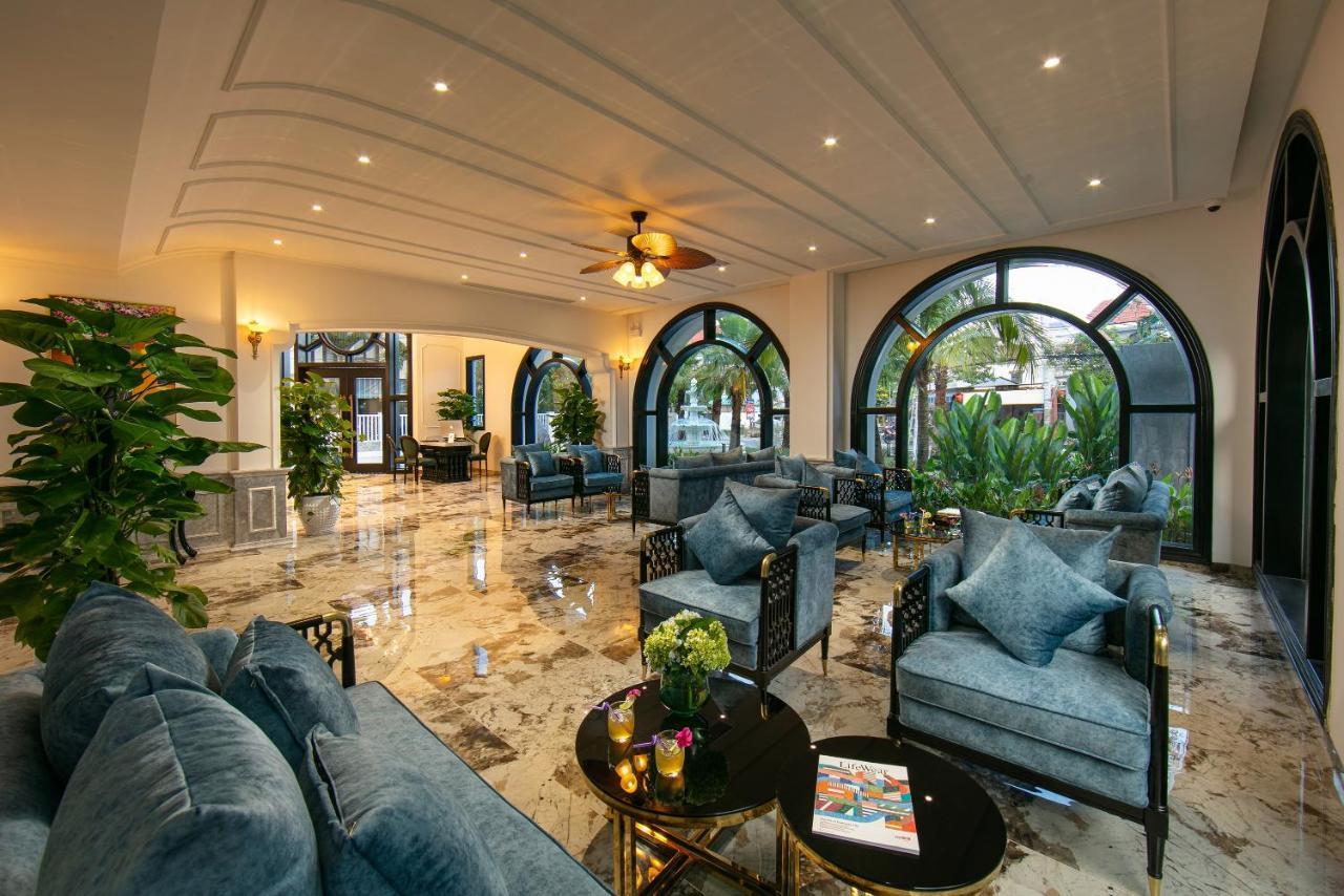Grand Sunrise Palace Hoi An- A Luxury Indochine Hotel & Spa Exterior foto Lobby