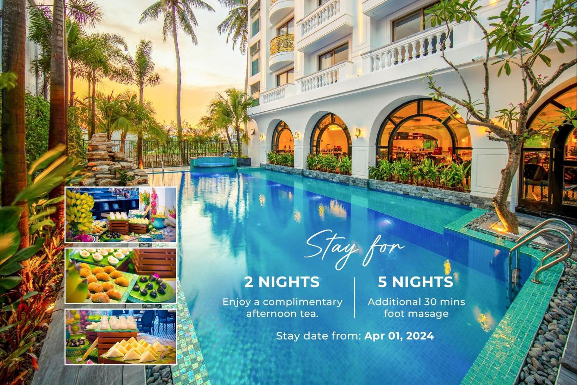 Grand Sunrise Palace Hoi An- A Luxury Indochine Hotel & Spa Exterior foto A travel poster