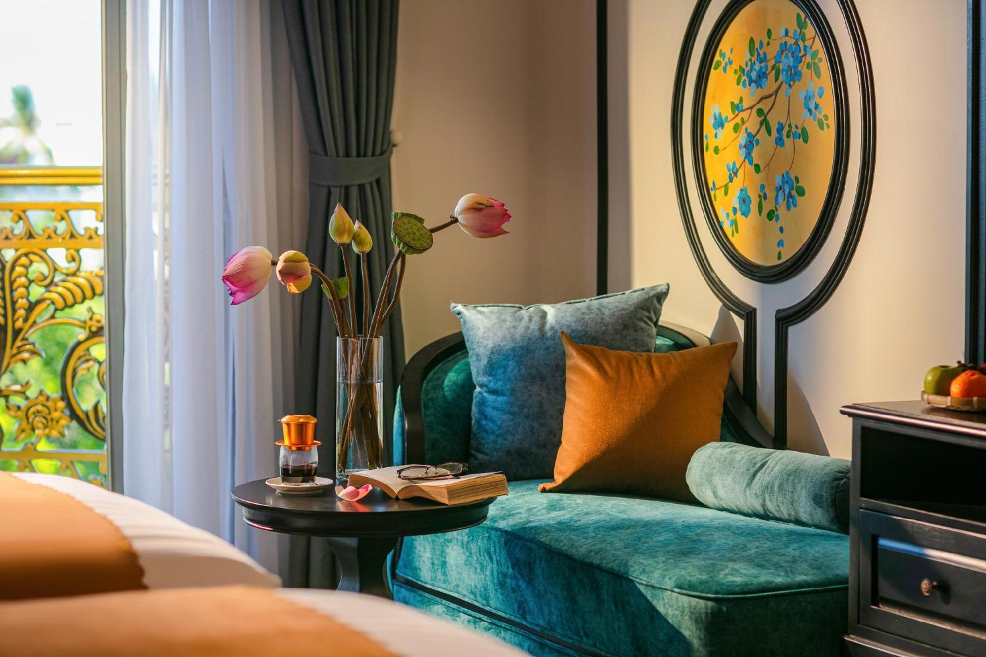 Grand Sunrise Palace Hoi An- A Luxury Indochine Hotel & Spa Exterior foto Deluxe Room